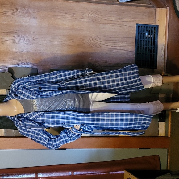 APRIL SHOWERS SIZE S MICHAEL KORS TRENCH COAT - Picture 9 of 9